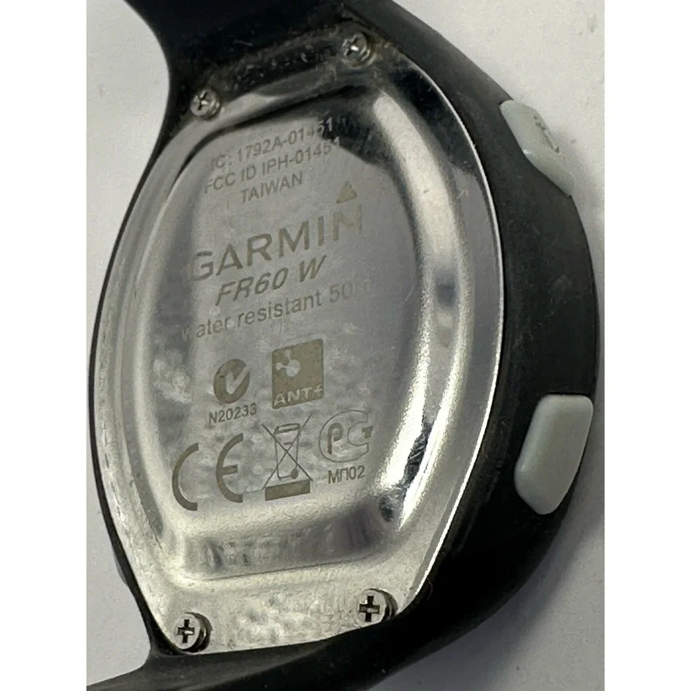 Garmin FR60 W Womens Watch Only New‎ Battery 39MM 7.5
